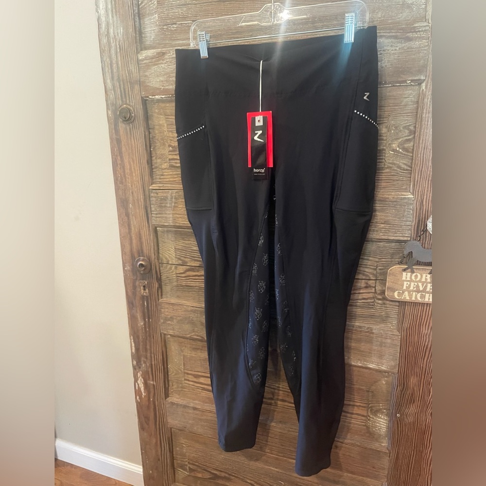 Horze Leah Women’s Silicone Grip Riding Tights